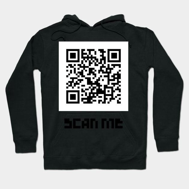 Qr Code Generator Scan me Hoodie by starnish